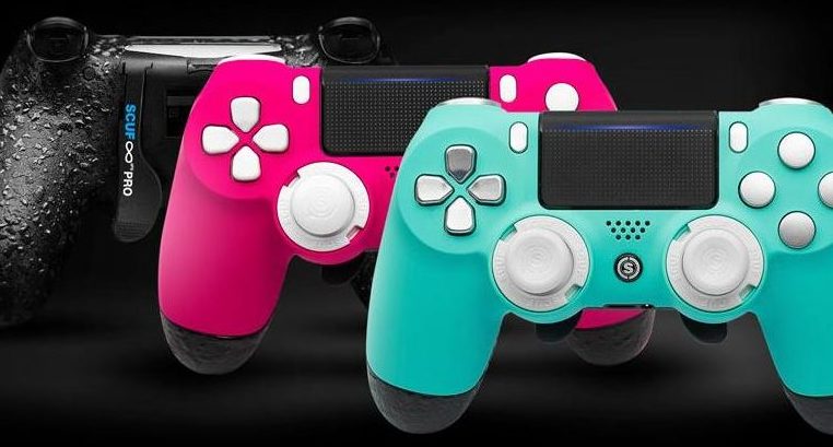 PS4 コントローラー スカフインパクト 貫い