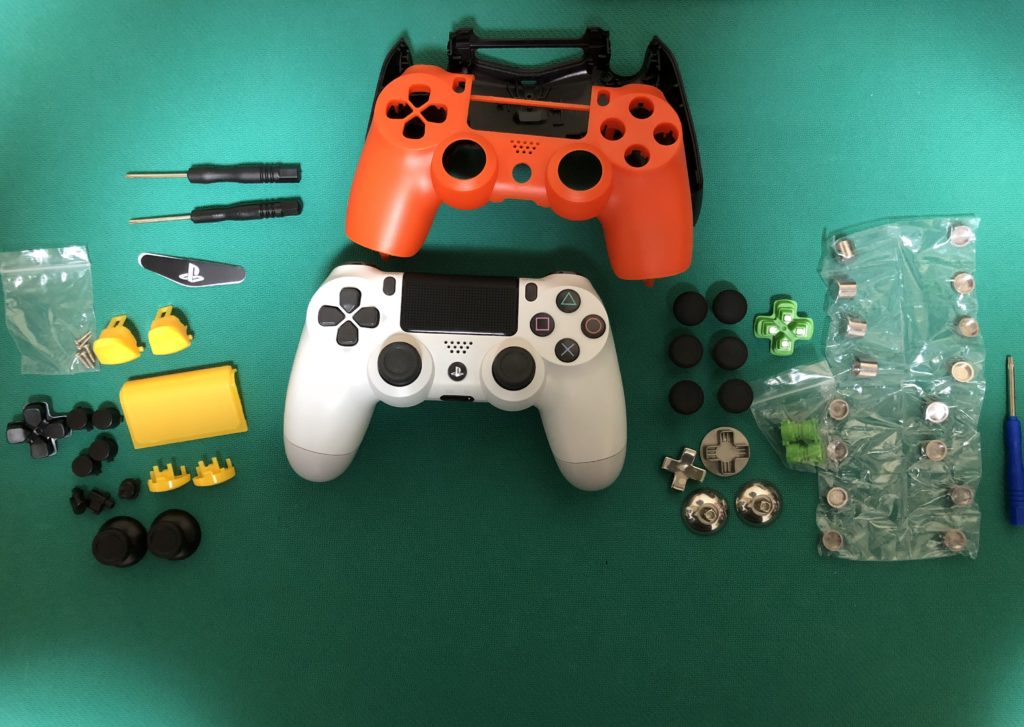 PS4コントローラー修理に用意した物 1式
