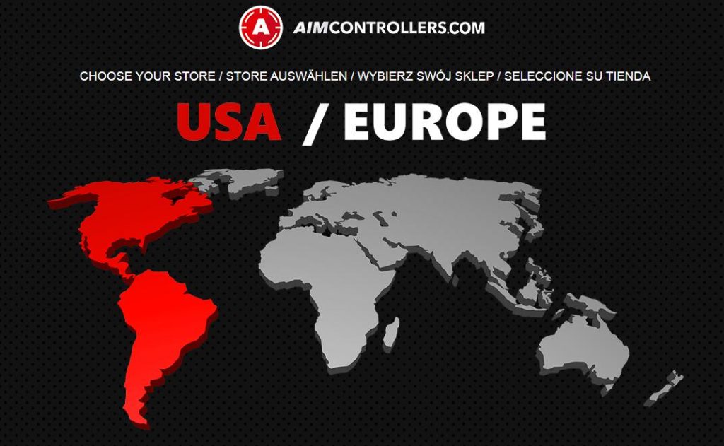 エイムコントローラーはアメリカとヨーロッパで展開
