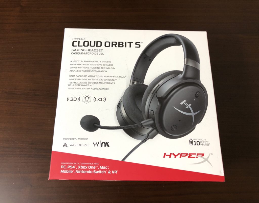 HyperX Cloud Orbit S 外箱