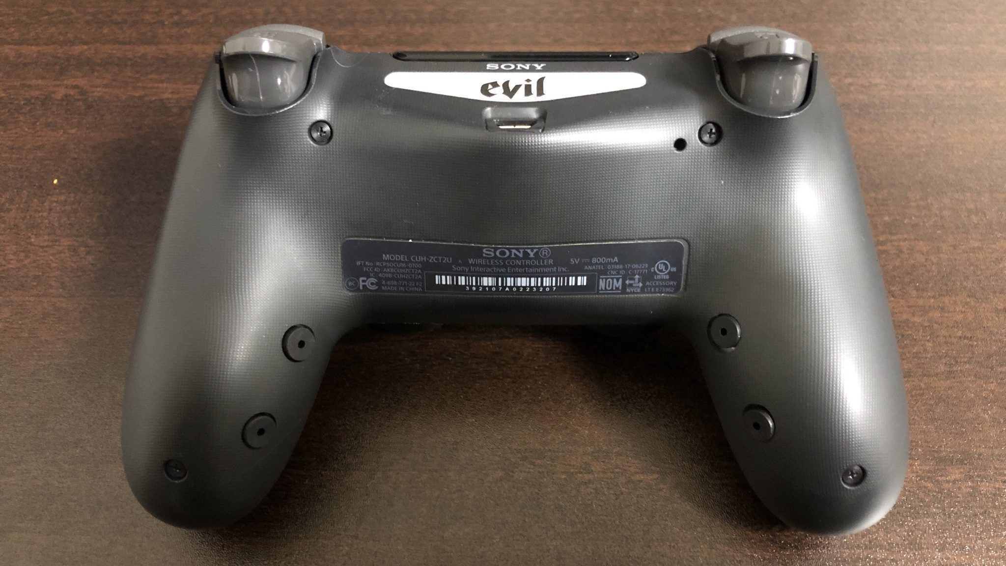 即納好評★美品★エビルコントローラー evil controller★背面4パドル★リマッピング機能★純正スティック★ps5 ps4 検)apex void カスタム scuf アクセサリ、周辺機器